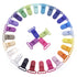 24pcs/Pack 1" Plastic Pacifier Clips, Dummy Holder for Teether/Binky/Paci/Bib/Toy Clip, Mix 24 Colors