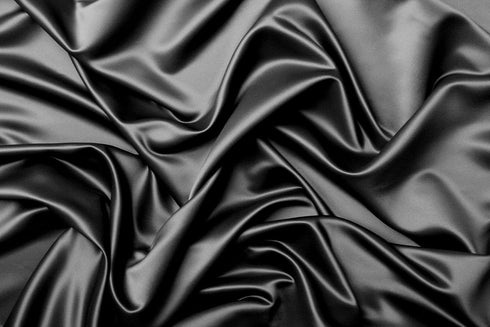 Pro Goleem Satin Soft Crib Sheet, Silky Baby Sheet for Sensitive Hair, Black 52’’x28’’x8’’, Unisex Fitted Sheet