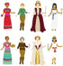 Mudpuppy Girl Power! Small Magnetic Figures for Creative Play