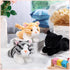 3 Pcs 9 Inch Cat Stuffed Animal Plush Toys - Cute Small Cat Plush Gifts for Boys Girls School Pet Party Favors