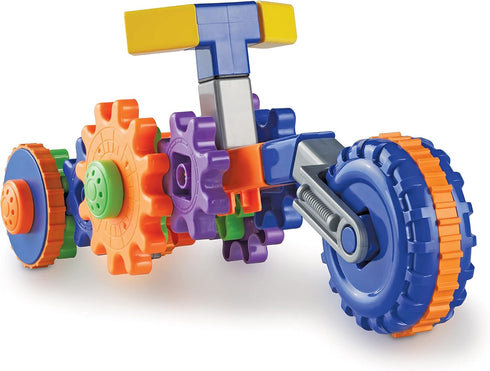 30 4+ Learning Resources Gears! Gears! Gears! Cycle Gears, STEM Activities, Fine Motor Skills, Toddler Explorer Kit