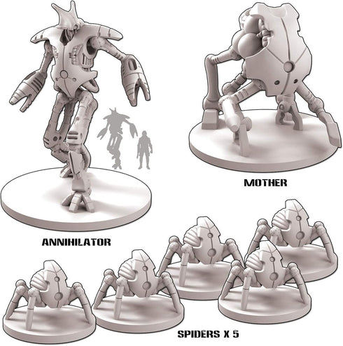 Battle Systems BSGCSE003 Core Space Purge Outbreak Expansion, 28mm Miniatures with Modular 3D Terrain