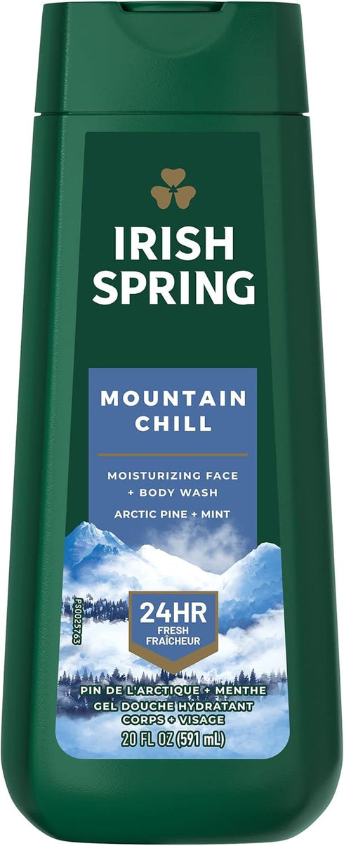 Irish Spring Mountain Chill Body Wash