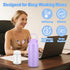 12oz 2 30H Compact Breast Milk Cooler Bottle, Portable Breastmilk Cooler with Storage Bottles, Cold Storage Breast Milk