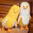 Banana Duck Plush Toy, 19.68 inch Cute Stuffed Animals Doll, Hugging Plush Pillow Gift for Girls and Boys