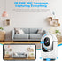 Cloarks 2K 2-Way 24/7, 2 Pack Pan/Tilt Security Camera, WiFi Indoor Camera for Home Security with AI Motion Detection