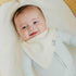 4 Pack Copper Pearl Baby Bandana Bibs - Soft Cotton Bibs for Drooling & Teething, Absorbent, Adjustable Fit, Many