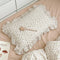 BuLuTu Cotton Muslin Kids Toddler Pillowcase with Cute Camellia Flowers Super Soft