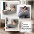 ALLOPERA 57 inch, 100% Pregnancy Pillow, Full Body Maternity Pillow with Removable Washable Cover - Sleep Support