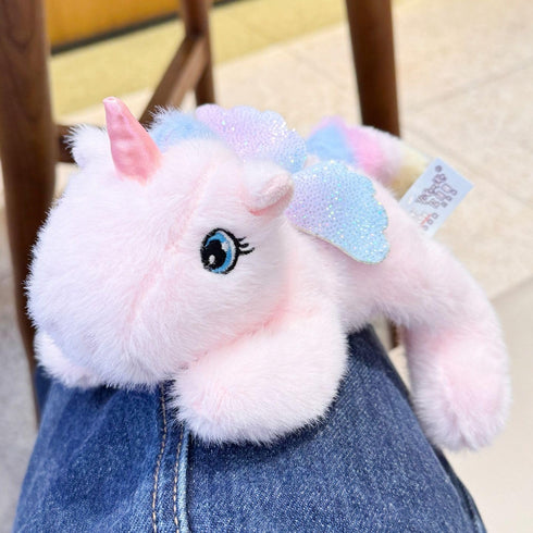 YUKOUQIAN 7 inch Unicorn Stuffed Animal Cute Plush Doll Toy for Girls Boys Christmas (pa Unicorn)