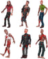 Zerodeko 12 PCS Toy Zombie Action Figures – Movable Mini Zombie Figurines for Presents, Decoration, and Party Favors