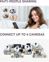 Comfyer 2K 2-Way Baby/Pet Monitor for Indoor Security, Monitoring with Smart Phone app, QHD Resolution, Auto