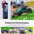 Zeee 7.2V 4200mAh NiMH Battery with Tamiya Connector, High Power for RC Car Truck (2 Pack)