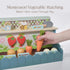 Set 3+, PairPear Montessori Wooden Vegetable Matching Toy Play Food Garden for Toddlers Preschool Learning Sorting