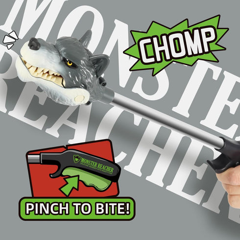 Pincher DINOBROS Animal Toys Wolf Grabber Toy for Boys Claw Snapper Chomper Monster Reacher Robot Hand