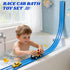 15 1/64th 3+ Flexible Race Track Toys for Kids: Ft Flex Race Car Ramp Track with Suction Cups - Rolls Up Portable DIY