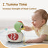 Tummy 6-12 7 8 9 10 1 iPlay, iLearn Baby Musical Duck Toy, Infant Time Crawling Toy, Toddler Music Duck W/Light Sound
