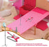 LUOZZY 2 Sets Miniature Musical Instruments, Mini Electric Guitar and Fake Microphone Set, 1/12 Scale Dollhouse