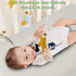 Boys-2 Pack 28"x 52" Muslin Fitted Crib Sheets for Girls & Soft Baby Mattress Sheet-No Slip Boho Neutral Breathable