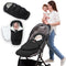 F-Y-YIYI Bunting Bag for Stroller Sleeping Bags Thickened Warm Stroller Blanket Toddler