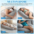 Hahafelt 57 Inch Cooling Pregnancy Pillow Cover (Only Pillowcase) Large U Shaped Full Body Pillowcase Maternity