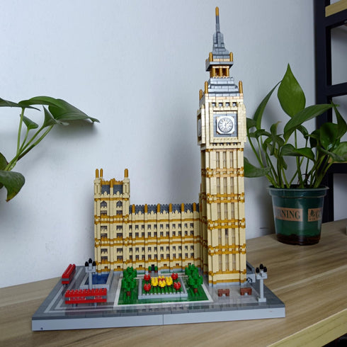 London Big Ben Famous Architecture Micro Mini Building Blocks Crafted Replica, Leisure and Entertainment Toys