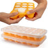 Sprout Cups Baby Food Storage Tray - Silicone Pop Out Portion Freezer Tray (2