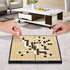 19x19 Go Board Game Set with Large Folding Travel Board (11.3-Inch) and Magnetic Plastic Stones