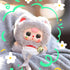 Meokro 1PC Baby Three Billionaire Lucky Cat Series Box Toys, Cat Theme Mystery Box Plush Doll Stuffed Toys Bag Pendant
