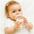 1 ((5.4oz (Pack 4), Red-1) YOHKOH Natural Glass Baby Bottle with Level Slow Flow Nipple, Newborn Anti-Colic Baby