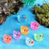 clinmday 10Pcs Miniature Animal Figures, Miniature Duck Tiny Animal Figurine Mini Toys Ornament Kits for Children Kids