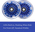 Wiggle Car Polyurethane Replacement Wheels Set for Ride-on Toys (Dark Blue)