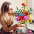 Set, 1043 15 CUBIMANA Flower Bouquet Building PCS Bouquet Botanicals Collection for Mom Wife, Artificial Flowers
