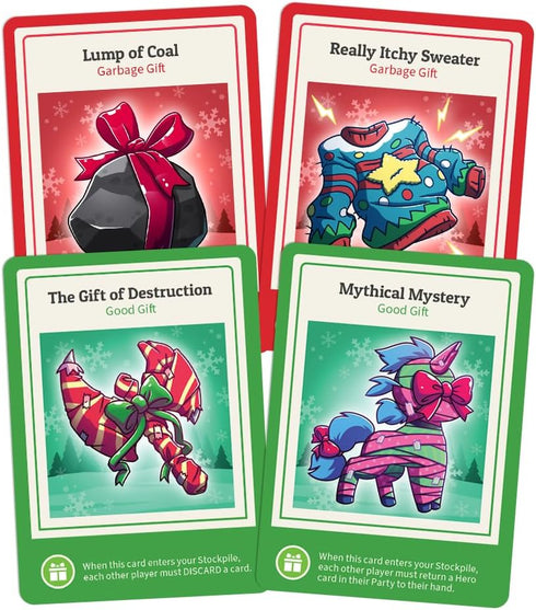 Here to Sleigh Holiday Expansion Pack for Your Here to Slay Base Game