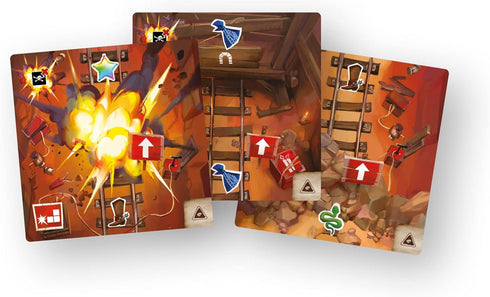 7+, 2-5 7 IELLO: Infernal Wagon - Quick Party Game, Complete Pre-Established Objectives to Prove Your Team Skill