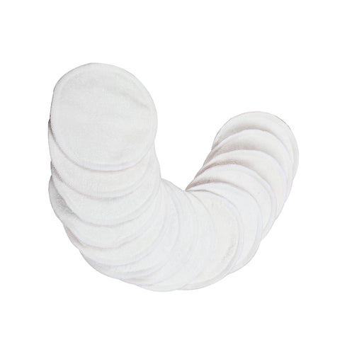 wegreeco Nursing Breast Pads (14 Pack) + Laundry & Travel Storage Bag, Washable & Reusable