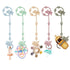 5 Pack PandaEar Baby Toy Straps - Dinosaur Silicone Pacifier Teether Harness Straps - Adjustable Baby Toy Holder
