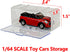 Toys Organizer Storage Case for Hot Wheels, Matchbox Cars, 1/64 Scale Display Case Holds 10/40 Cars (WHITE 10 PCS)