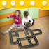 Set, 3+ BENOKER Magnetic Tiles Road STEM Magnet Building Blocks for Toddler Kids, Montessori Educational Toy Gifts