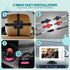 Chuanganzhuo 1080P 5inch 5inch, Baby Car Camera with Advanced Night Vision, AHD IPS Full View Baby Monitor, Carseat