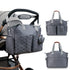 S1,S2 Breast Pump Bag - Baby Diaper Tote Bag with Laptop Sleeve and Insulation Pocket, Fit Most Breast Pumps Like