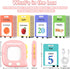 520 2 3 4 5 6 Kidzdo Bilingual Spanish English Talking Flash Cards, Easter Birthday Gifts for Year Old Girls, Language