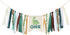 Tenshun Dinosaur 1st Birthday High Chair Banner - Baby Boy First Highchair Banner