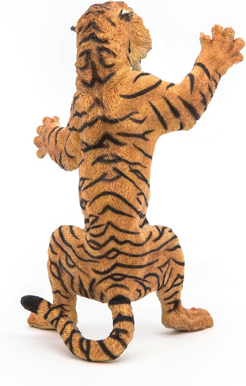 Papo Sumatran Tiger Figurine, Wild Animal Toy for Kids Age 3+, Hand-Painted, 10.5 x 9.5 x 12.5 cm