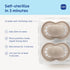 6-16 4 Count, MAM Original Matte Baby Pacifiers Months, Binky for Newborn Babies, BPA-Free Skin Soft Silicone Nipple