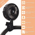 liuliuby Baby Stroller Fan with Clip | Clip On Fan for Baby Car Seat | Portable & Rechargeable with Durable Clamp |