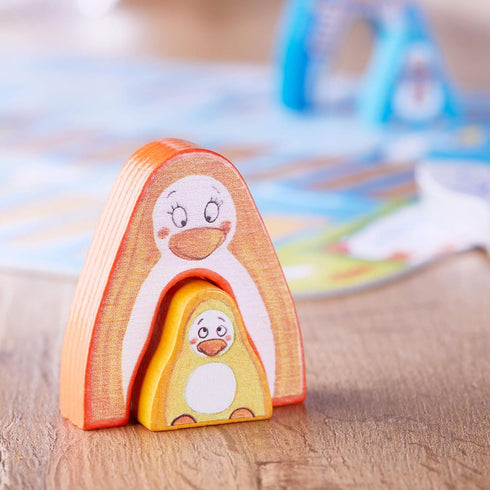 2 HABA My Very First Games Go, Go Little Penguin, Toddler Learning Game and Cooperative Toddler Board Games for Years