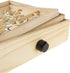 Labyrinth Wooden Maze Game with Two Steel Marbles - Puzzle Game for Adults, Boys and Girls by Hey! Play!, Tan