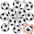 Mini Sports Balls for Kids Party Favor Toy - 12 Pack Squeeze Foam for Soccer, Basketball, Football, Baseball