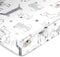 Sweet Jojo Designs Dog Boy Girl Unisex/Gender Neutral Baby Satin Fitted Crib